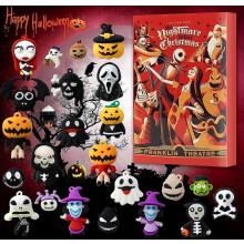Halloween verrassingsdoos 3D apocalyps aftelornament met horrorzombie, harsdecoratie als cadeau voor kinderen en verzamelaars