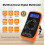 Digital Multimeter Voltmeter Battery Voltage Meter with Test Leads, Backlit LCD Display, Portable Handheld Tester for Electrical Measureme 2