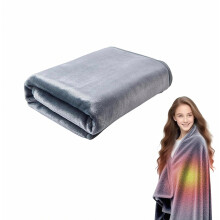 Elektrische Heizdecke 140 x 80 cm, kabellos, USB-betrieben, batteriebetrieben, 3 Heizstufen, für Auto, Zuhause, Büro, Reisen und Camping