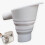 Folding Kitchen Funnel, Food Grade Silicone, Foldable Baking Accessory for Stand Mixer, Durable, Space Saving, Easy to Store 1