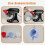 Folding Kitchen Funnel, Food Grade Silicone, Foldable Baking Accessory for Stand Mixer, Durable, Space Saving, Easy to Store 3