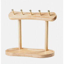 Schlüsselbrett aus Holz mit Kopfhörerhalter für Flur, Schlafzimmer und Wohnzimmer, Wandorganizer für Ordnung und Aufbewahrung