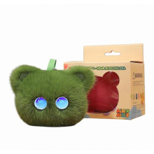 Giocattolo peluche gatto robot interattivo, compagno parlante con 66 lingue internazionali, morbido e divertente per bambini