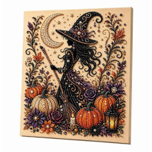 DIY-maalausaskartelusetti käsintehty seinäkoriste aikuisten halloween-askarteluun malliksi