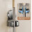 Wall Mount Broom Organizer, Reusable and Removable, Space Saving Holder for Garage and Laundry Room 4
