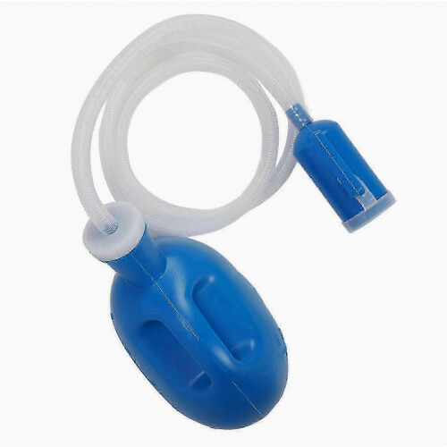 2000 ml Large Capacity Spill Proof Urinal Bottle for Bedridden Patients, Blue