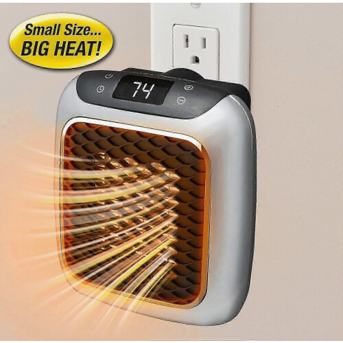 Θερμαντικό Τοίχου 800W με Αυτόματη Απενεργοποίηση Ασφαλείας για Σπίτι και Γραφείο 1
