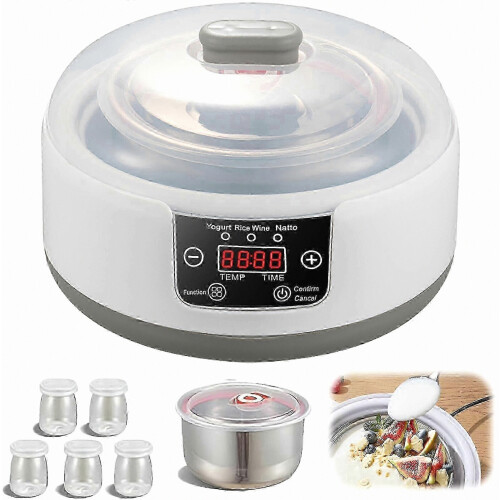 Automatic Yogurt Maker with Precise Temperature Control for Probiotic Yogurt Preparation, Home Use 2