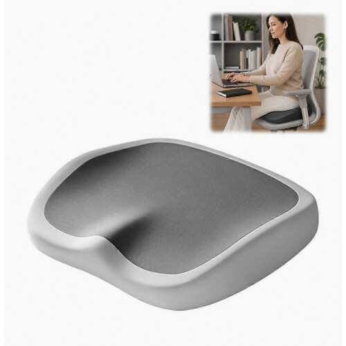 Cuscino per sedia in memory foam, supporto ergonomico e confortevole per lunghe sedute, morbido e resistente