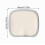 Cuscino per sedia in memory foam, supporto ergonomico e confortevole per lunghe sedute, morbido e resistente 4