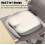 Cuscino per sedia in memory foam, supporto ergonomico e confortevole per lunghe sedute, morbido e resistente 5
