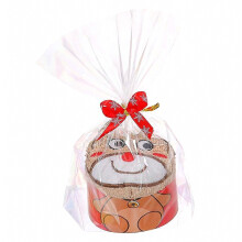 Christmas Cake Towel Figurines, Santa Snowman Tree Decorations for Holiday Gifts and Home Table Display