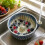 Waterfall Rotating Berry Basket Ceramic Fruit Holder for Table Serving, Kitchen Display and Home Decor 2