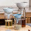Nesting Funnel Set for Pantry Storage with Removable Filter, Versatile Spouts, Durable Food Grade Kitchen Pouring Tools 3