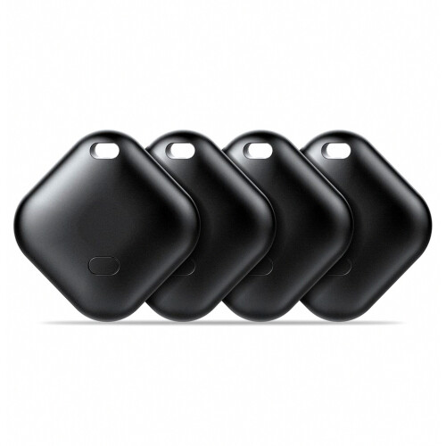 Bluetooth Tracker for Android Smart Tag, Compact Bluetooth Key Finder, Wireless Item Locator, Black