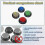 4 Pack Interactive Buzzers for Trivia and Classroom Games, Light Up Answer Buttons with Sound Alerts, Durable Plastic 3