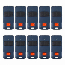 Mando a distancia para puerta de garaje de 10 unidades, código variable 433,92 MHz, 2 botones, portátil, compatible con BFT MITTO COOL C2 C4 Mitto2