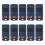 10-Pack 433.92 MHz Rolling Code Garage Door Remote Control, 2-Button Handheld Transmitter, Compatible with BFT MITTO COOL C2 C4 Mitto2 Mit 1