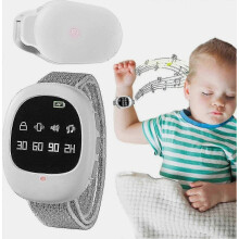 Sveglia per enuresi per bambini, allarme wireless ricaricabile per l’addestramento al vasino, orologio con vibrazione e suono, comodo e delicato sul