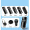 868 MHz 1 Button Garage Remote Control with Dual Programming, Fixed Code, Compatible with HSE1 HSE2 HS1 SupraMatic ProMatic, Set of 2 Remo 4