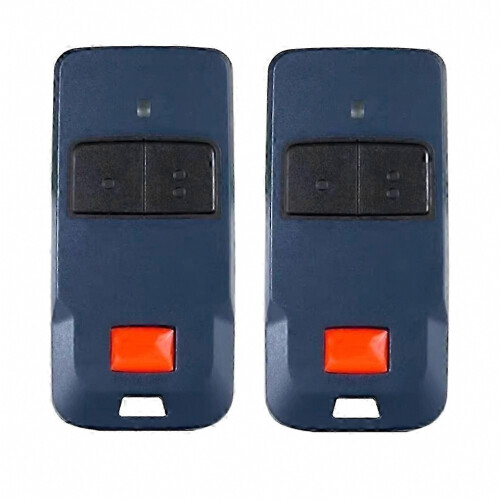10-Pack 433.92 MHz Rolling Code Garage Door Remote Control, 2-Button Handheld Transmitter, Compatible with BFT MITTO COOL C2 C4 Mitto2 Mit 1