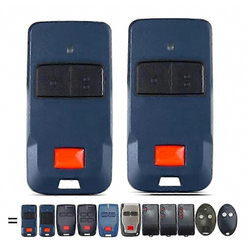 10-Pack 433.92 MHz Rolling Code Garage Door Remote Control, 2-Button Handheld Transmitter, Compatible with BFT MITTO COOL C2 C4 Mitto2 Mit 2