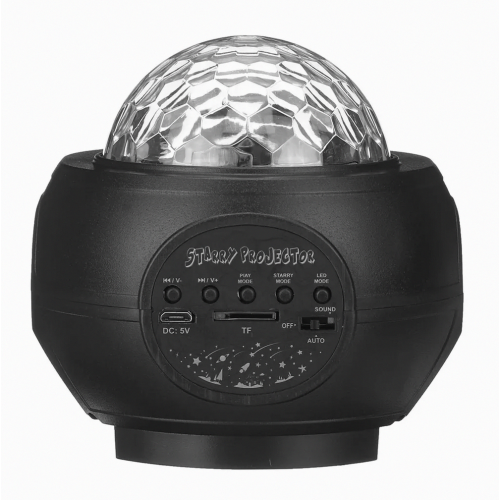 Starry Projector LED Galaxy Night Light with 32 Lighting Modes, Bluetooth and Remote Control, Dimmable, Rotating, USB Powered 2