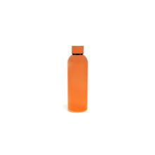 Rex London Edelstahl-Flasche gummiert orange