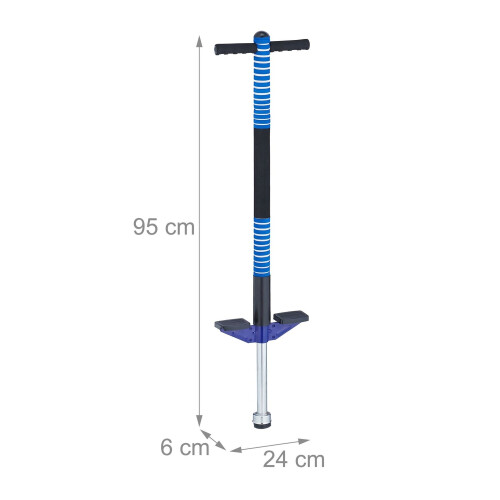 Kinderpogostick, gewatteerd, tot 35 kg
