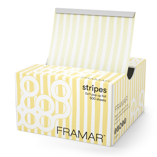 FRAMAR Butter Stripes Foil per Capelli - Foil per Colpi di Sole, Kit Foil per Salone