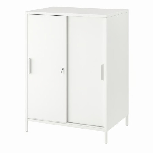IKEA TROTTEN Sliding Cabinet 80x55x110 cm