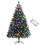 6ft LED Pre-Lit Artificial Christmas Tree, with Base 1