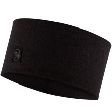 (One Size, Black) Buff Unisex Winter Warm Merino Wool Heavyweight Headband