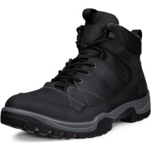 (8 - 8.5 UK (42EU), Black/Black) ECCO Mens Receptor Trekk Waterproof Walking Boots