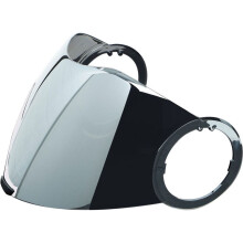 AGV City 18 Anti-Scratch Visor Iridium Silver For Orbyt / Fluid Helmets - M-XL