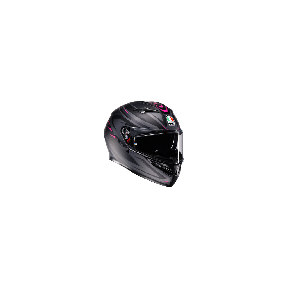(Xxl) Agv K3 Ece 22.06 Syth Matt Black / Pink Pink,Black