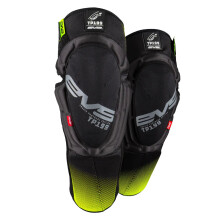(XXL) EVS TP199 Knee Guards Black / Hi-Viz Yellow