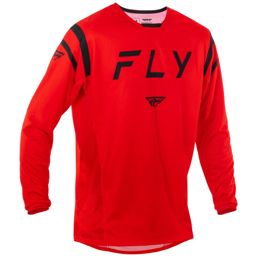(XL) Fly Racing Kinetic Centre MX Jersey Red / Black