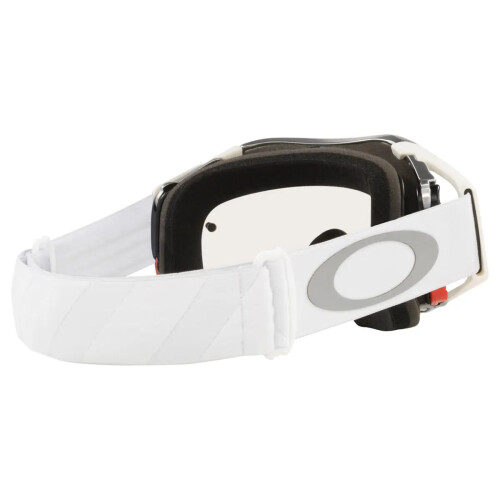 Oakley Oakley Airbrake Tuff Blocks MX Goggles White / Clear 1