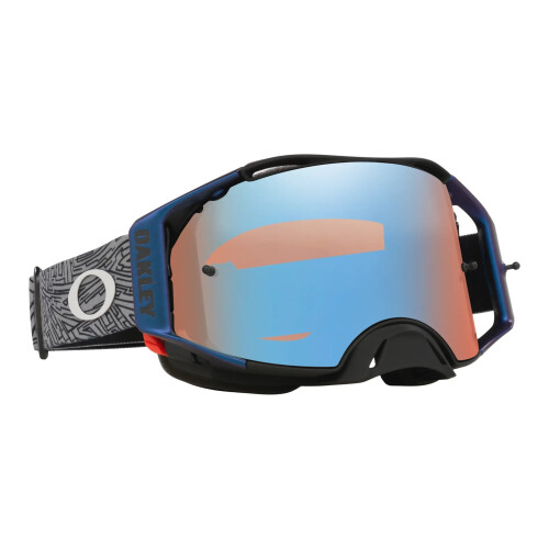 Oakley Oakley Airbrake Grey Strike MX Goggles Sapphire Prizm