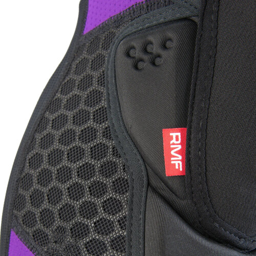 (XXL) EVS Slayco Knee Guards Black / Purple 2