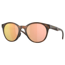 Oakley Spindrift Sunglasses Matt Brown Tortoise / Prizm Rose Gold Lens