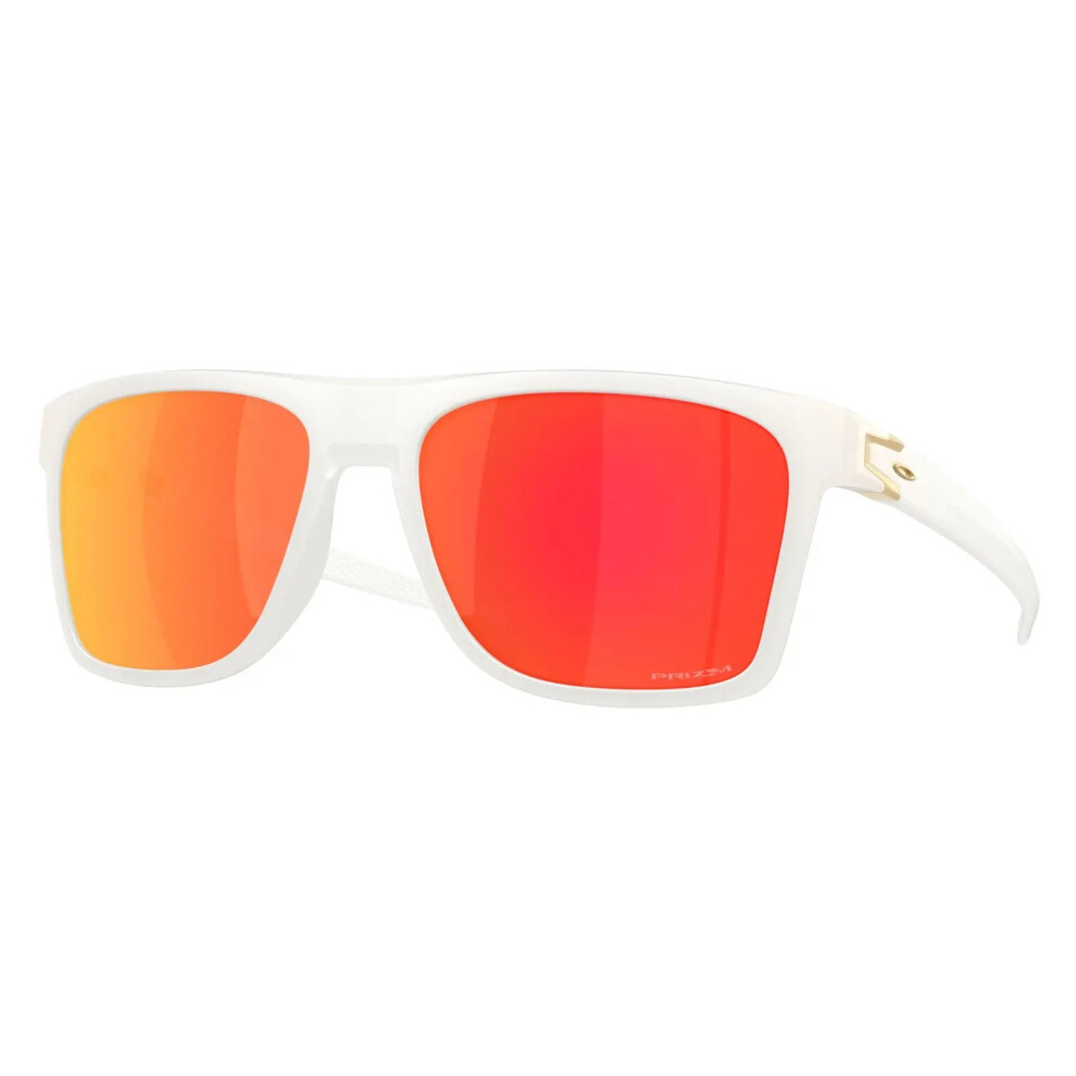 Oakley White/Red Oo9100 Leffingwell 910020 Man Sunglasses O_matter Squa Normal - Image 4