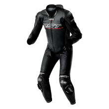(48) RST Race Dept V4.2 D3O Airbag One Piece Leather Suit Black