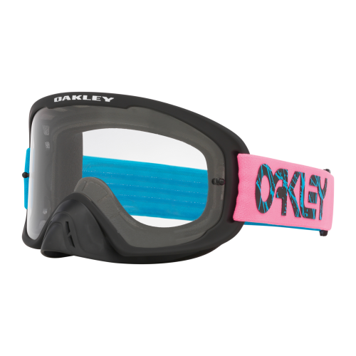 Oakley Oakley O Frame 2.0 Pro 2 Stroke MX Goggles Blue / Pink / Clear 2