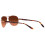 Oakley Oakley Feedback Ladies Sunglasses Rose Gold / Prizm Brown Gradient 8