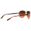 Oakley Oakley Feedback Ladies Sunglasses Rose Gold / Prizm Brown Gradient 9