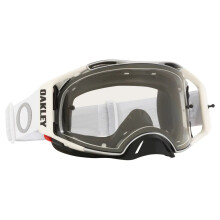 Oakley Airbrake Tuff Blocks MX Goggles White / Clear