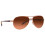 Oakley Oakley Feedback Ladies Sunglasses Rose Gold / Prizm Brown Gradient 3
