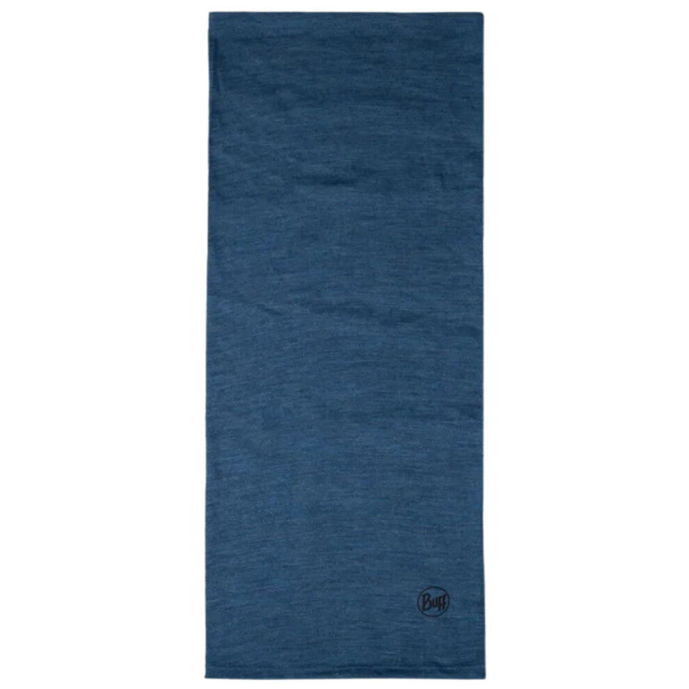 Buff Merino Midweight Neckwarmer Adults - Blue - Mens - Image 6